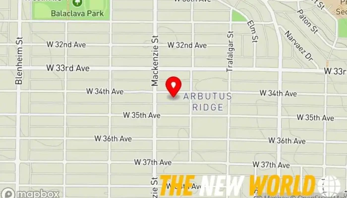 map of McArthur Vantell Ltd Engineering consultant in Vancouver