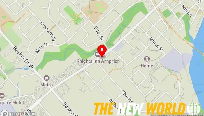 map of McCrea's ClimateCare Heating equipment supplier, Air conditioning contractor, Air conditioning system supplier, Furnace repair service, Heating contractor, HVAC contractor in Arnprior