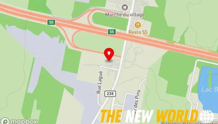map of McDonald's Fast food restaurant, American restaurant, Breakfast restaurant, Cafe, Hamburger restaurant, Restaurant in Ange-Gardien