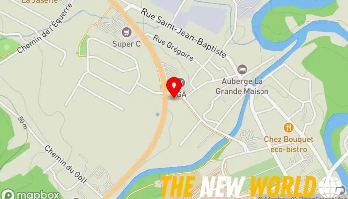 map of McDonald's Fast food restaurant, American restaurant, Breakfast restaurant, Cafe, Hamburger restaurant, Restaurant in Baie-Saint-Paul