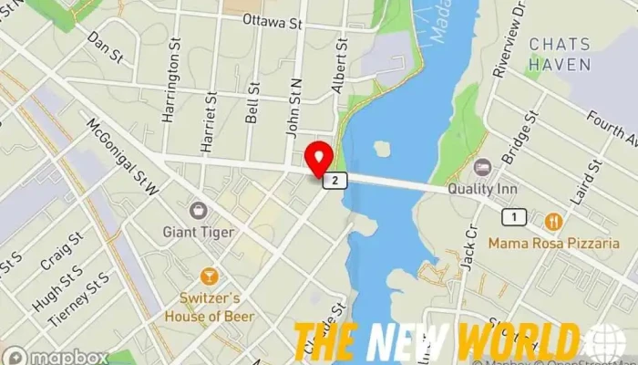 map of McDougall Insurance & Financial - Arnprior Insurance broker, Auto insurance agency, Home insurance agency, Insurance company, Life insurance agency in Arnprior
