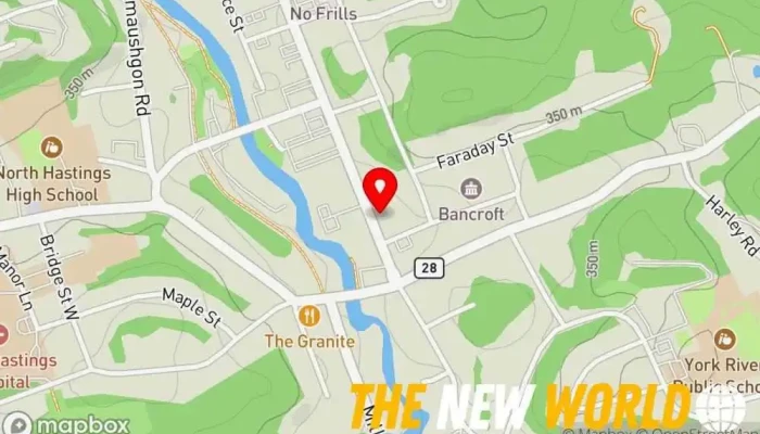 map of McDougall Insurance & Financial - Bancroft Insurance broker, Auto insurance agency, Home insurance agency, Insurance company, Life insurance agency in Bancroft