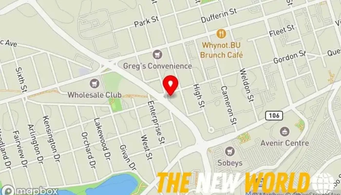 map of MCW Maricor Engineering consultant in Moncton