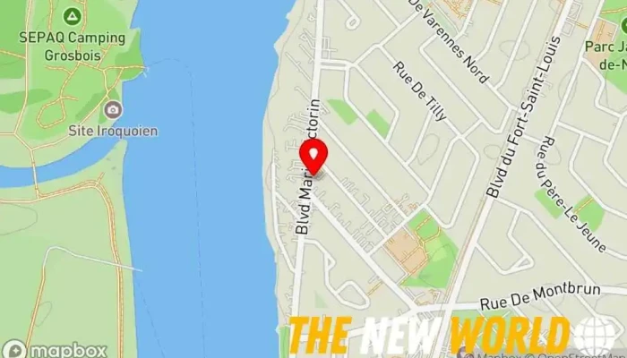 map of Me Ariane Desjardins Provost Notaire Notary public, Mediation service in Boucherville