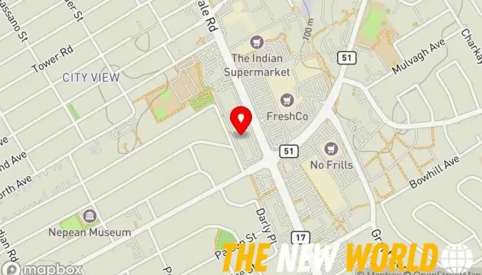 map of Mediumcube Web hosting company, Computer support and services, Website designer in Nepean