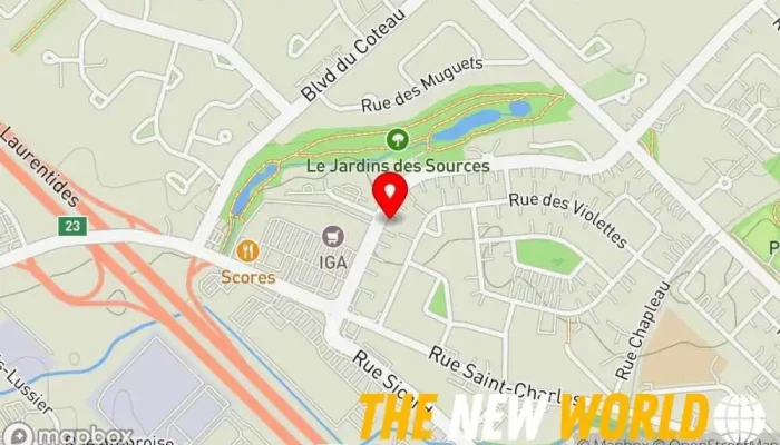 map of Meet Efficiency Consulting inc. / Meet Efficiency Conseil inc. / Kym E. Salameh Business management consultant in Sainte-Thérèse