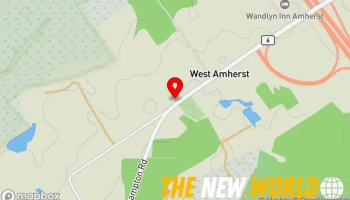 map of Melanson Vaughn A Truckg & Excavtg Ltd Trucking company, Professional services in Amherst
