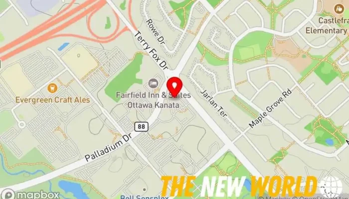map of Merrick Canada Engineer, Engineering consultant in Kanata