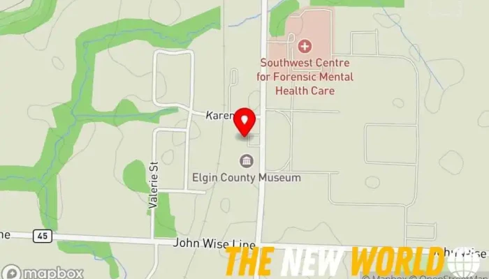 map of Mervin L. Riddell Law Office Law firm in St Thomas