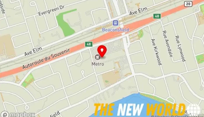 map of Metro Plus Beaconsfield Supermarket, Caterer, Grocery delivery service in Beaconsfield