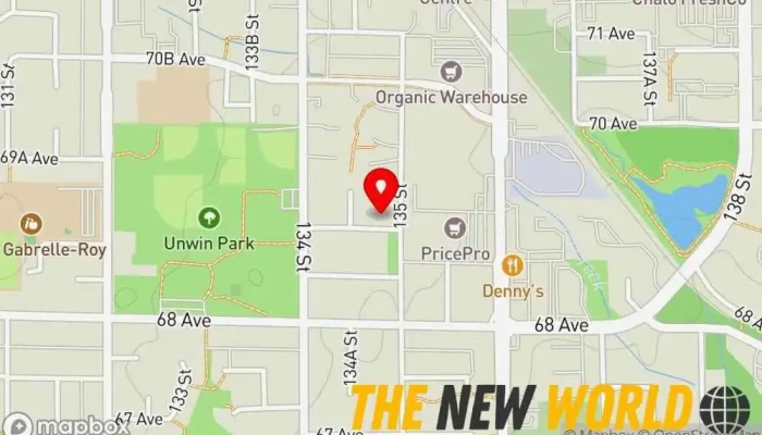 map of Mevis Consulting INC Software company in Abbotsford
