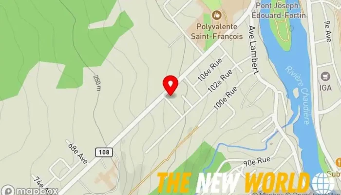 map of MH Orientation Career guidance service in Beauceville