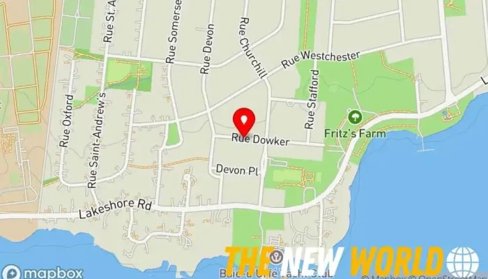 map of Mia Consult Software company in Baie-D'Urfe