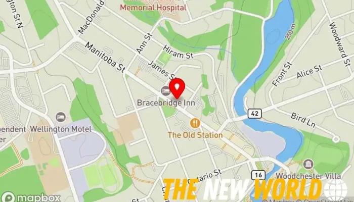 map of MicroAge Computer Centre Computer store in Bracebridge