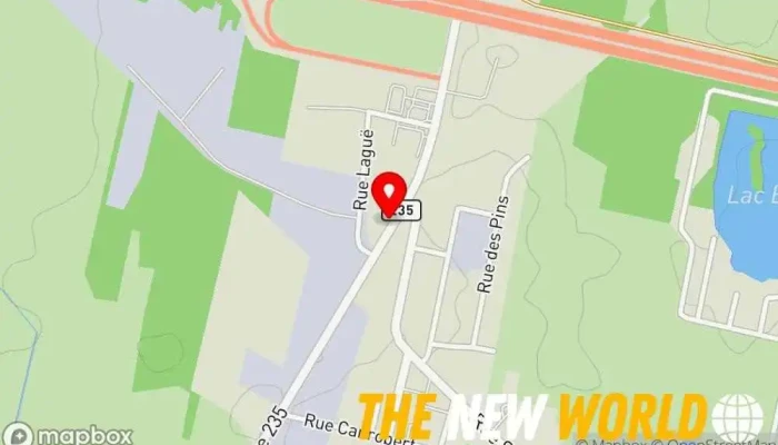 map of Mini-entrepôts Bazinet Inc. Ange-Gardien Storage facility, Self-storage facility, Warehouse in Ange-Gardien