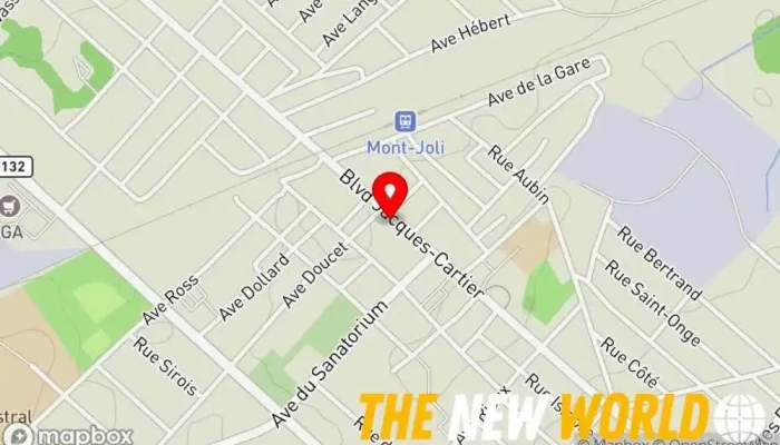 map of MITIS EN AFFAIRES Business management consultant in Mont-Joli