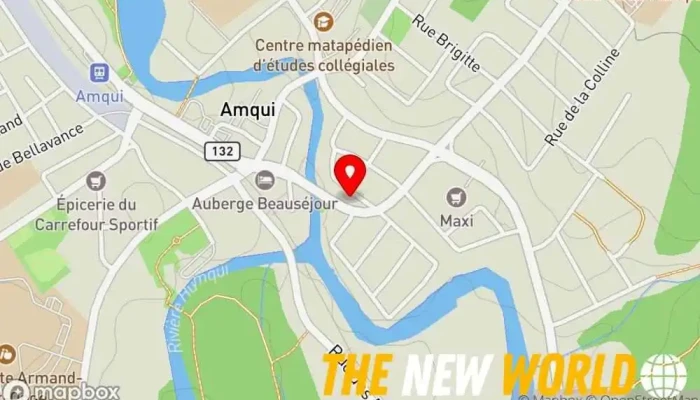 map of MNP - Services de comptabilité, consultation et fiscalité Accounting firm, Accountant, Bookkeeping service, Business development service, Business management consultant, Certified public accountant, Chartered accountant, Financial consultant, Tax consultant, Tax preparation in Amqui