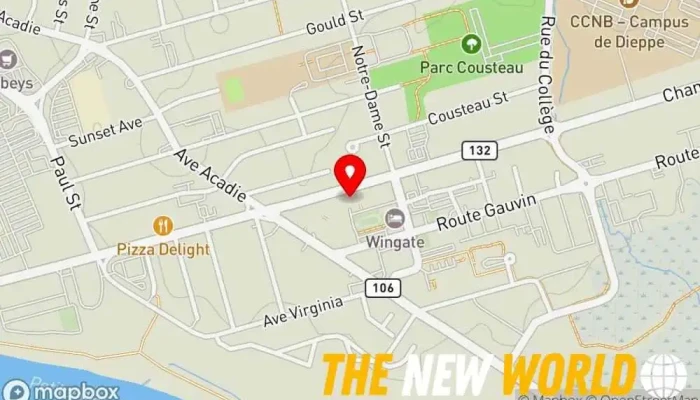 map of Momentum Legal Solutions | solutions juridiques Law firm in Dieppe