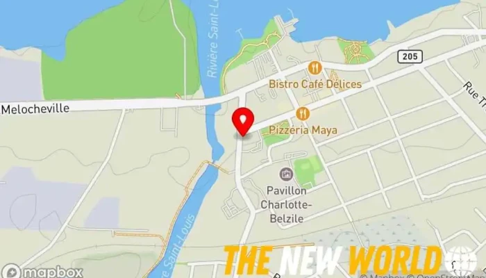 map of Morrisseau Annie Notary public in Beauharnois