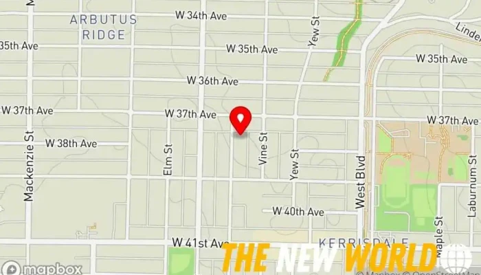 map of Mortgage Sandbox Advisor Inc. Software company, Financial consultant, Real estate consultant in Vancouver