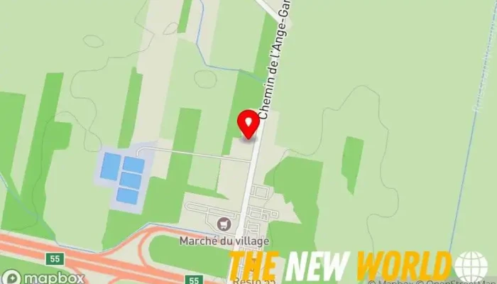 map of Mousti-zz-abo Screen store, Home builder in Ange-Gardien