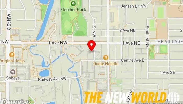 map of Muir Financial Inc Financial planner in Airdrie