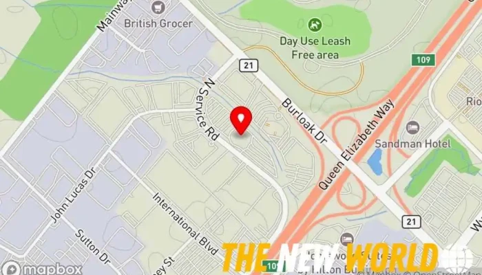 map of MYNEXT Consulting Corporate office in Burlington