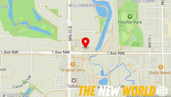 map of Myofunctional Fitness Health consultant in Airdrie