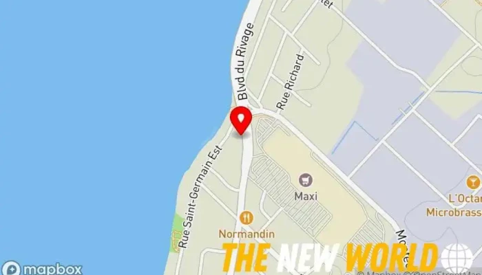 map of Nadine Rioux Notaire Inc Notary public, Financial planner, Mediation service in Rimouski