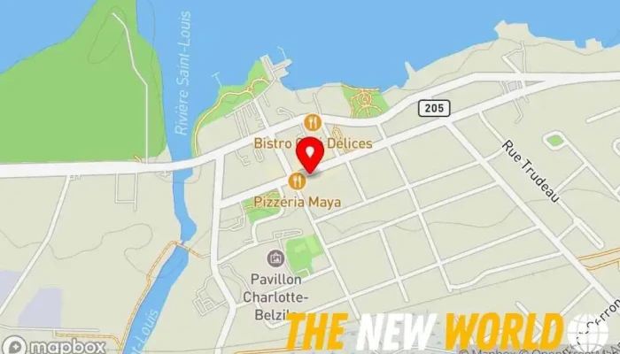 map of Nadon Jasmin CPA Inc. Certified public accountant in Beauharnois
