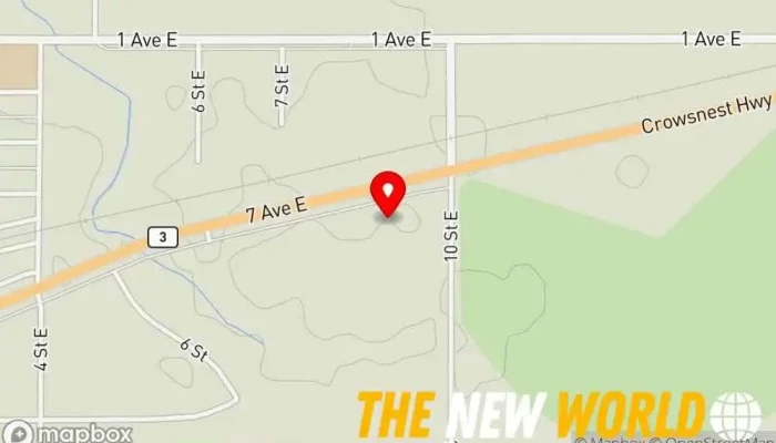 map of NAPA Auto Parts - Bow Island Farm Centre Ltd Auto parts store, Auto parts market, Car accessories store, Car battery store, Car repair and maintenance service, Racing car parts store, Tool store, Truck accessories store, Truck parts supplier in Bow Island