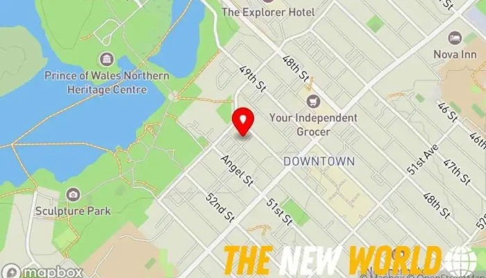 map of Natasha Duchene Consultant in Yellowknife