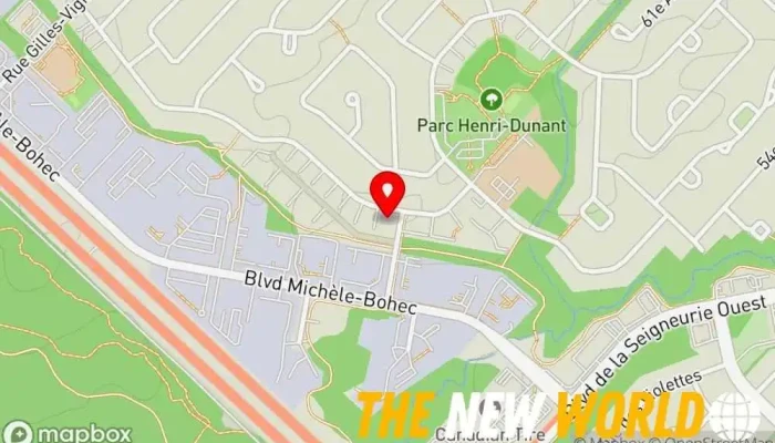 map of NATMARK-CONCEPT INC. Business management consultant in Blainville