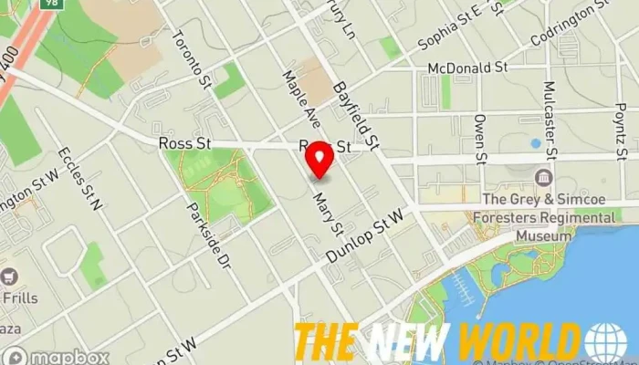 map of Nexim Healthcare Consultants Inc. Health consultant in Barrie