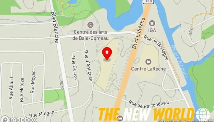 map of NNC Solutions Baie-Comeau Telecommunications service provider, Cell phone accessory store, Cell phone store, Phone repair service in Baie-Comeau