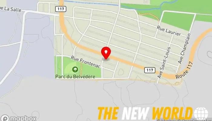 map of Norda Stelo Inc. Engineering consultant in Malartic