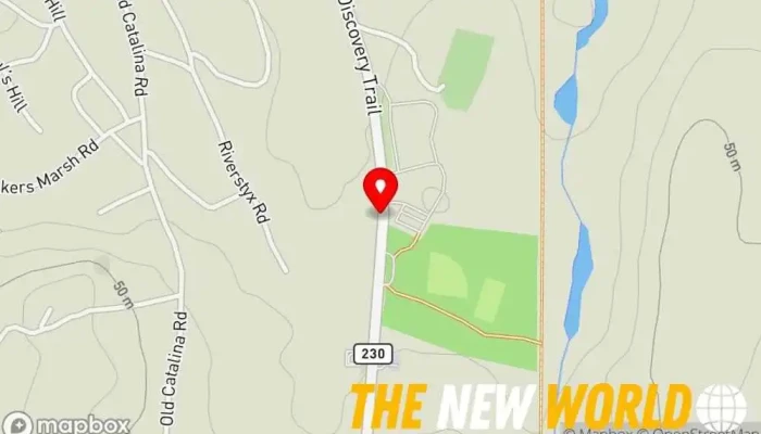 map of North Atlantic Gas station in Bonavista