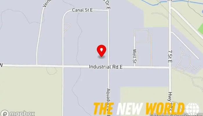 map of North East Computers Software company in Brooks