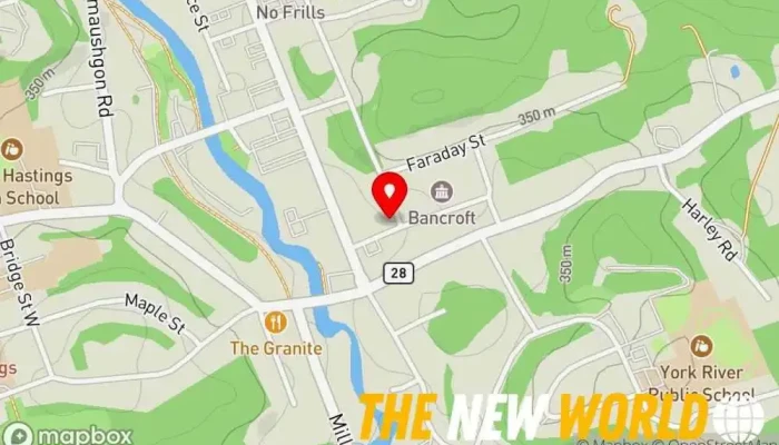 map of North Hastings Public Library Public library in Bancroft