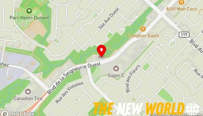 map of Notaire Jessica Charron - Blainville Notary public, Civil law attorney, Elder law attorney, Estate planning attorney, Legal services, Wedding venue in Blainville