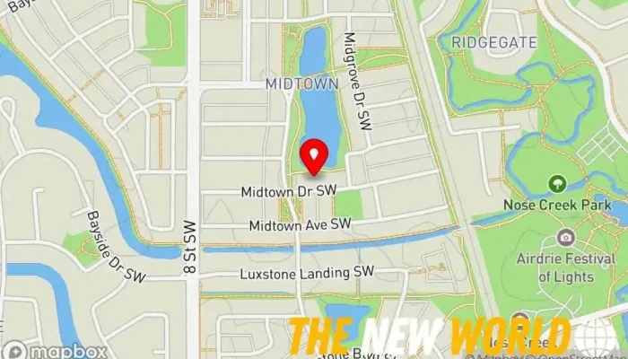 map of Notary Pro Notary public, Commissioner for Oaths in Airdrie