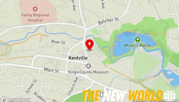 map of Nova Scotia Small Claims Court Court reporter in Kentville