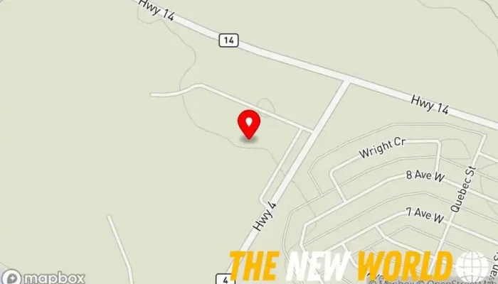 map of Nutrien Ag Solutions (Biggar) Agricultural service in Biggar