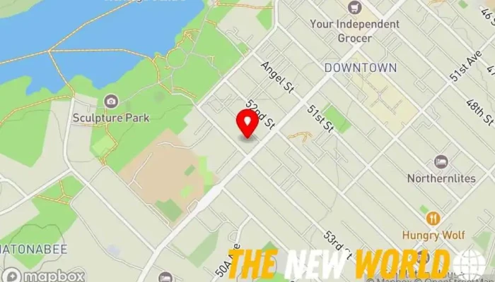 map of NWT Intercultural Centre Business management consultant in Yellowknife