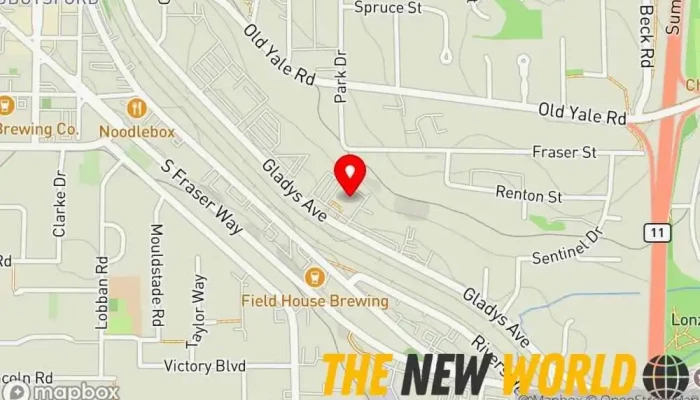 map of Nyvall and Assoc., CPA Accountant in Abbotsford