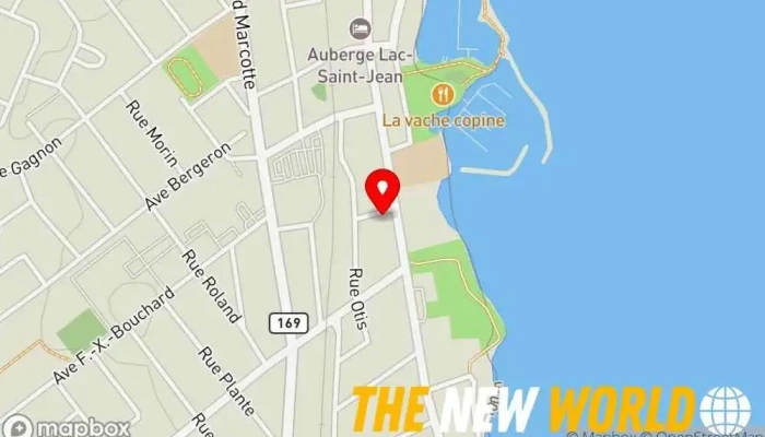 map of Ô-Clair CPA inc. Certified public accountant in Roberval