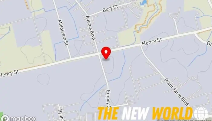 map of Occupational Health and Safety Consultants Inc Training centre in Brantford