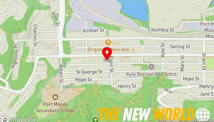 map of Ockham Consulting Inc. Business management consultant, Consultant in Port Moody