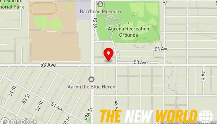 map of OK Tire Tire shop, Car accessories store, Wheel store in Barrhead
