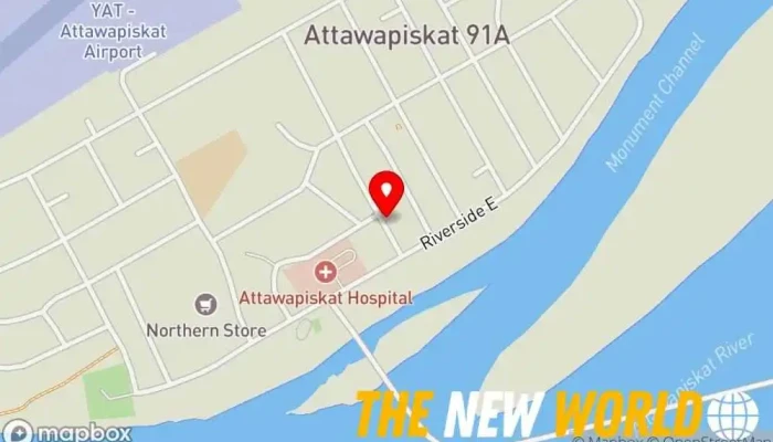 map of Okimaw Technology Consulting Corporate office in Attawapiskat